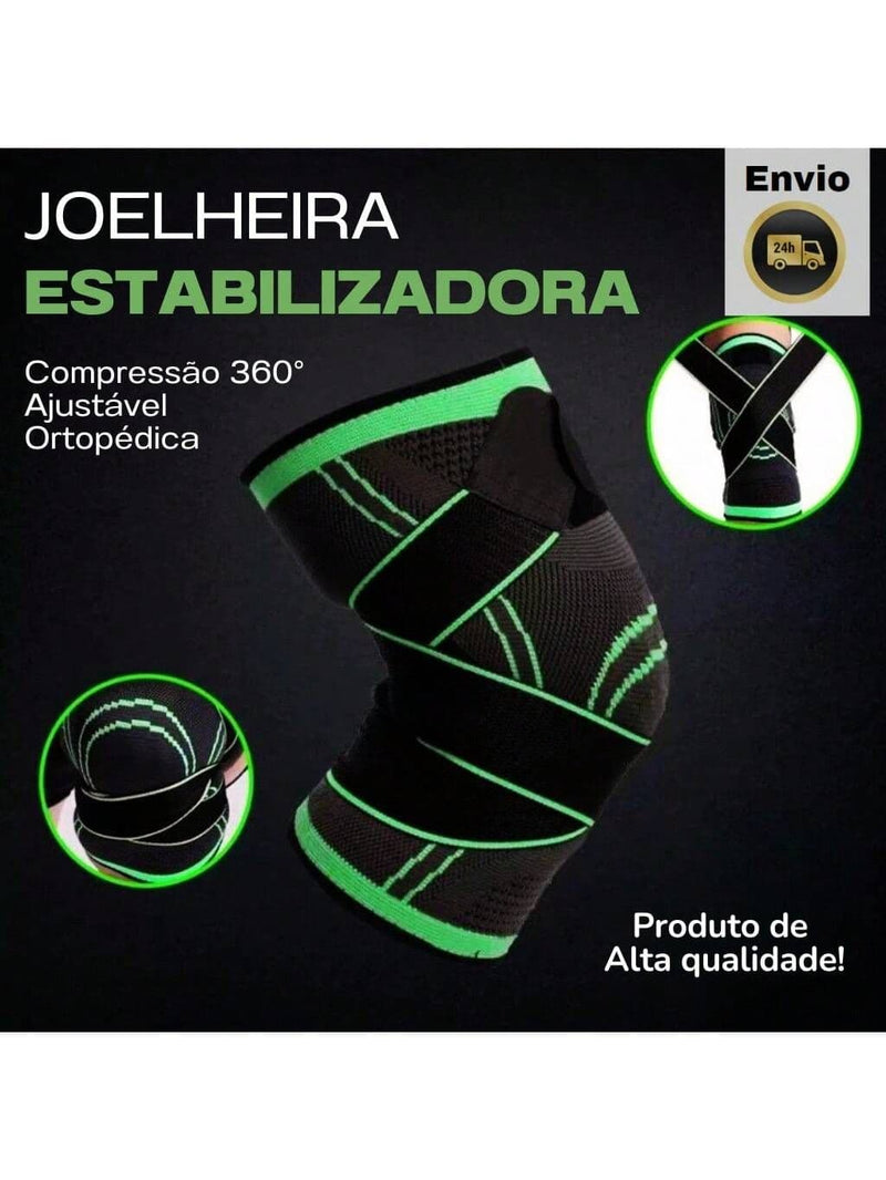 Kit Joelheiras Compressão Estabilizadora 360°