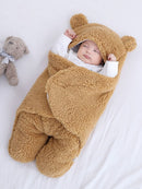 Saco de Dormir Bebê Ursinho Sherpa 